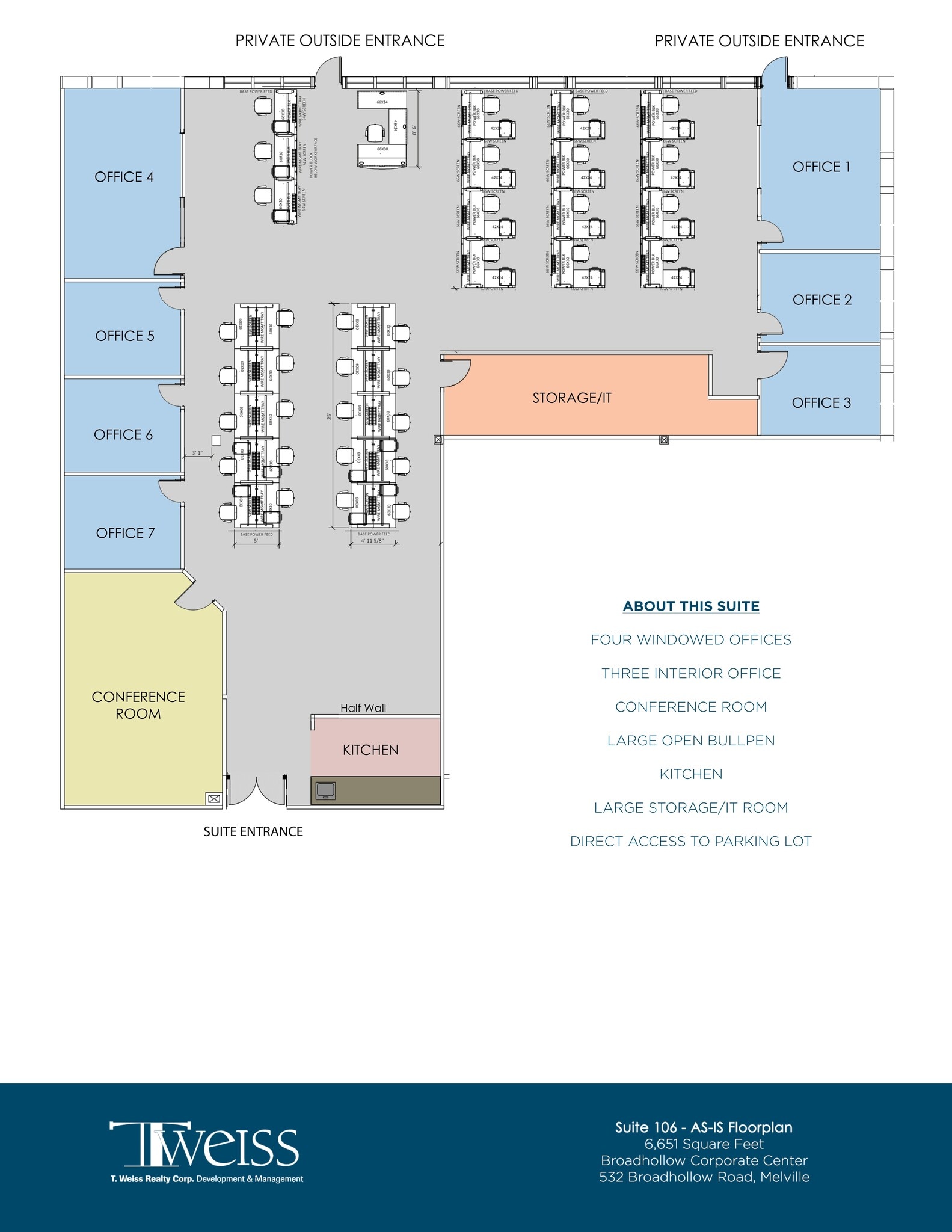 532 Broadhollow Rd, Melville, NY à louer Plan de site– Image 1 sur 1