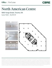 5650 Yonge St, Toronto, ON à louer Plan d’étage– Image 1 sur 1