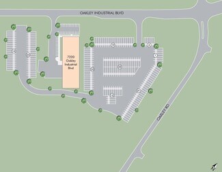 Plus de détails pour 7220 Oakley Industrial Blvd, Union City, GA - Industriel/Logistique à louer