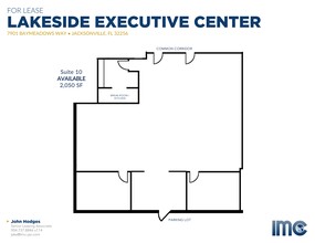 7901 Baymeadows Way, Jacksonville, FL à louer Plan de site– Image 2 sur 2