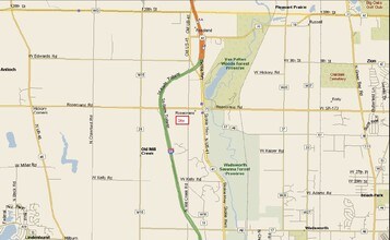 SWC Mill Rd & Route 173, Wadsworth, IL - VUE AÉRIENNE  vue de carte