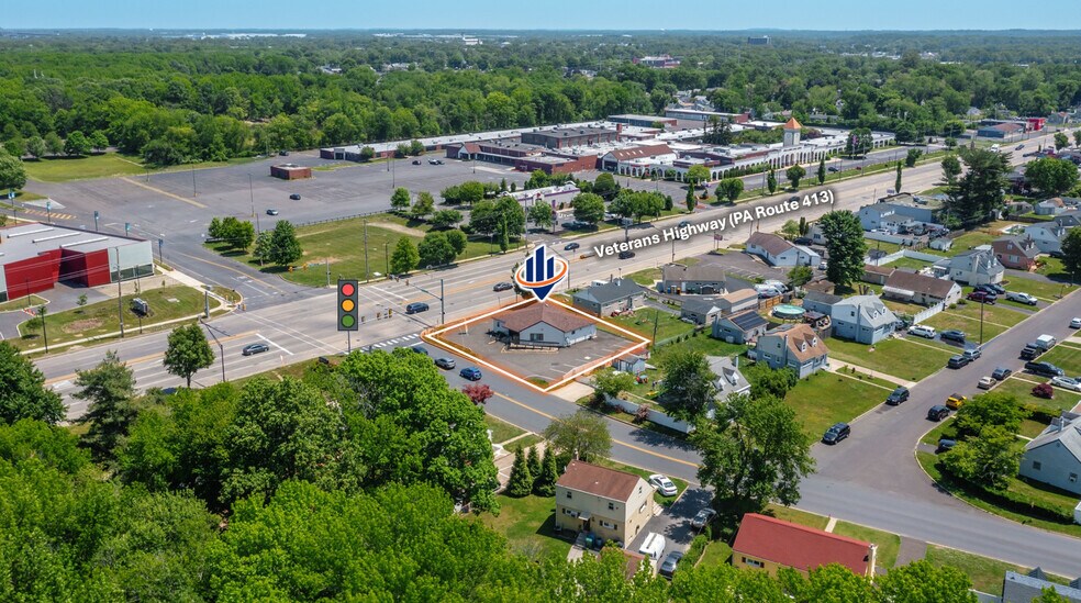 1321 Veterans Hwy, Bristol, PA à vendre - Aérien – Image 2 sur 8