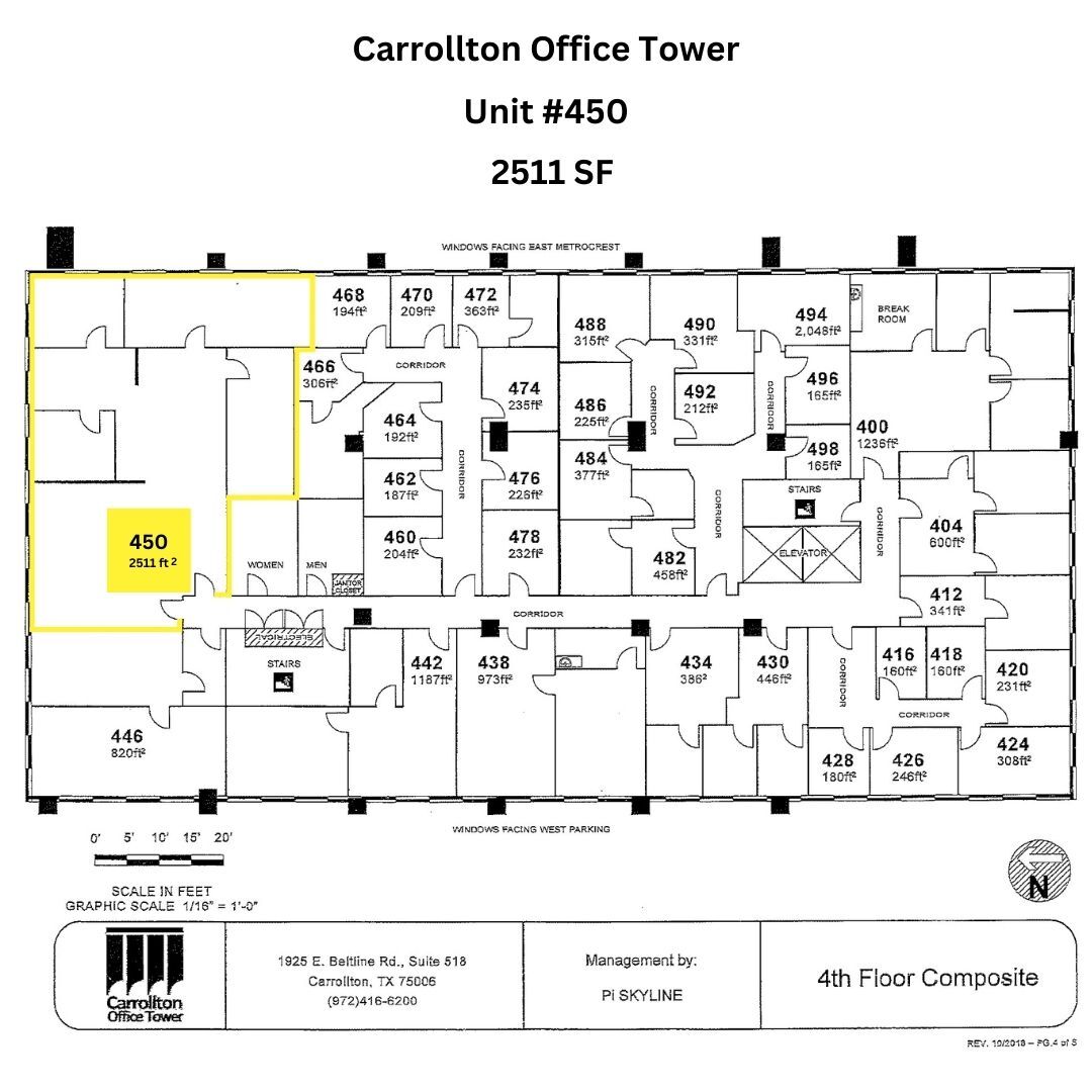 1925 E Belt Line Rd, Carrollton, TX à louer Plan d’étage– Image 1 sur 1