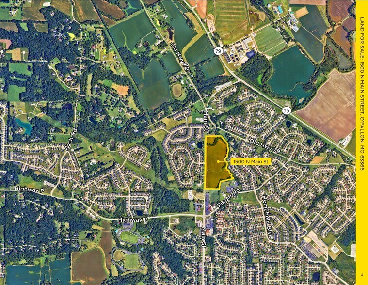 1500 N Main St, O'Fallon, MO à vendre - Aérien – Image 2 sur 7