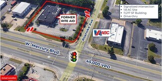 Plus de détails pour 4813 W Mercury Blvd, Hampton, VA - Local commercial à vendre
