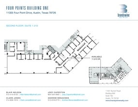 11305 Four Points Dr, Austin, TX à louer Plan de site– Image 1 sur 1
