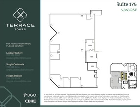 5619 Dtc Pky, Greenwood Village, CO à louer Plan d’étage– Image 1 sur 1