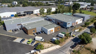 Carbon-Blanc, GIR - VUE AÉRIENNE vue de carte