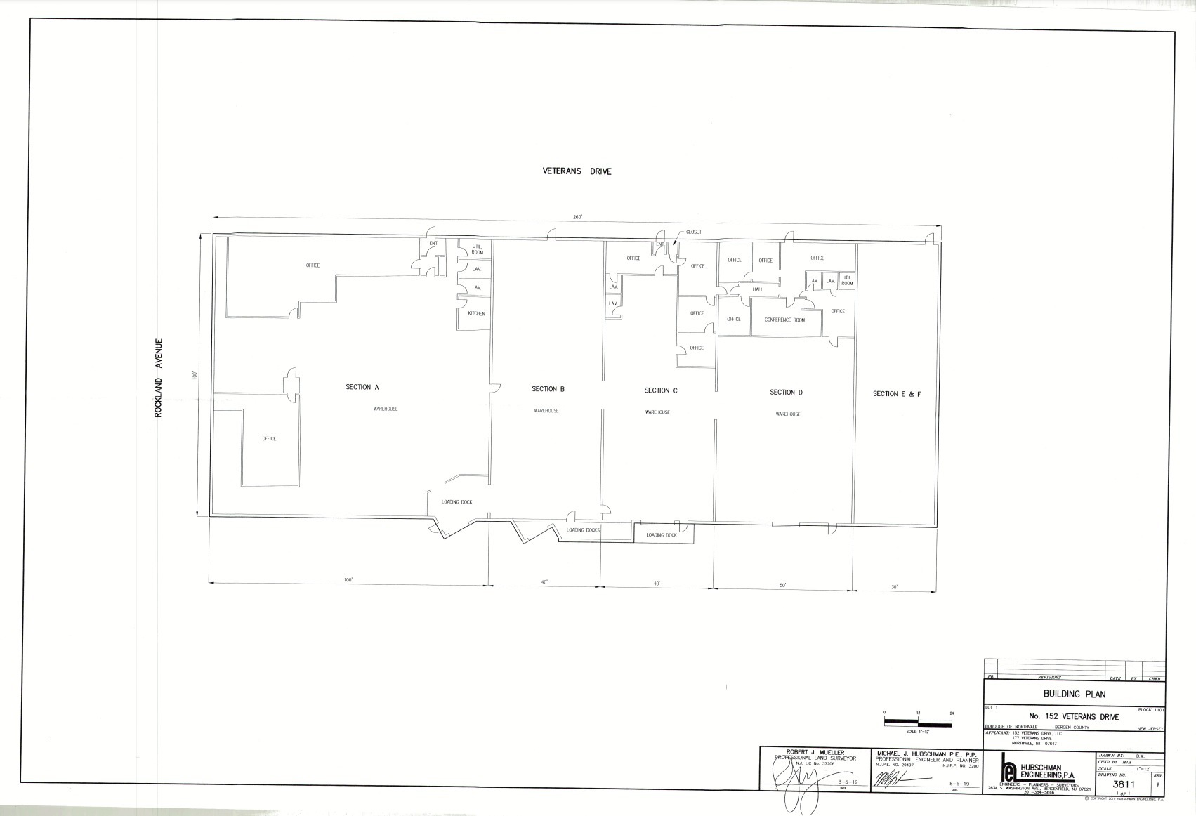 152 Veterans Dr, Northvale, NJ à louer Plan d’étage– Image 1 sur 1