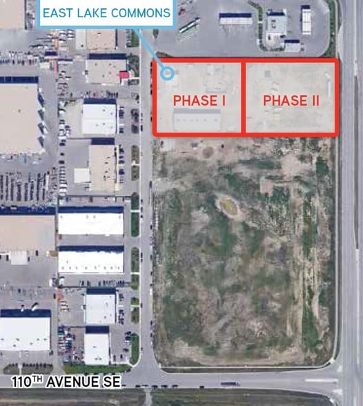 10822 50 St SE, Calgary, AB à louer - Aérien – Image 2 sur 4