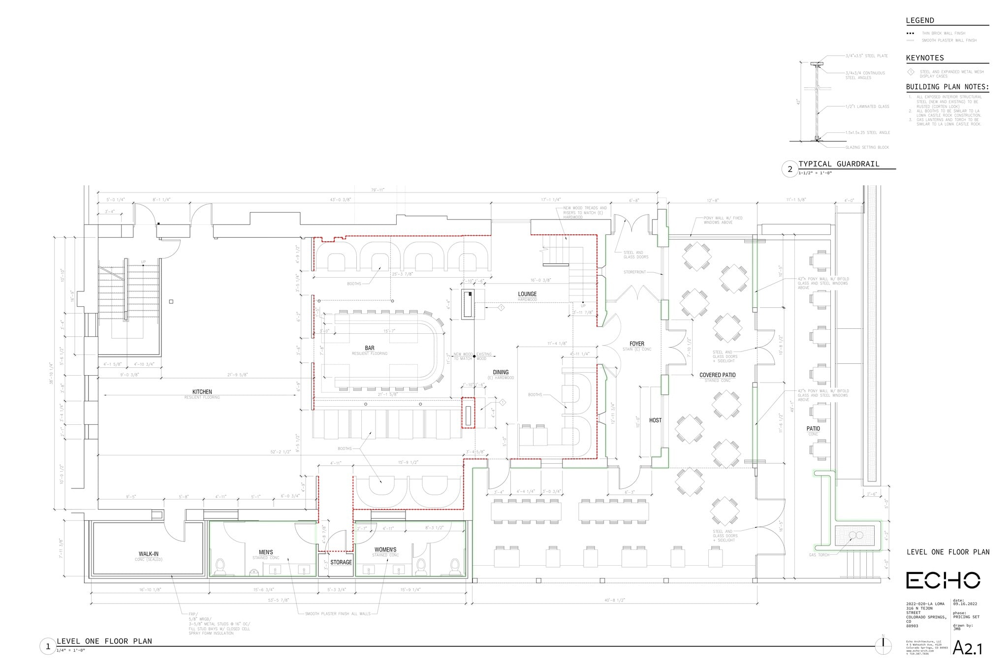 316 N Tejon St, Colorado Springs, CO à louer Plan de site– Image 1 sur 1
