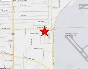 2451-2457 American Ln, Elk Grove Village, IL - VUE AÉRIENNE  vue de carte