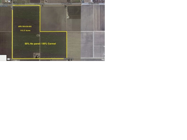 4032 W Inyo Ave, Tulare, CA à vendre - Aérien – Image 3 sur 4