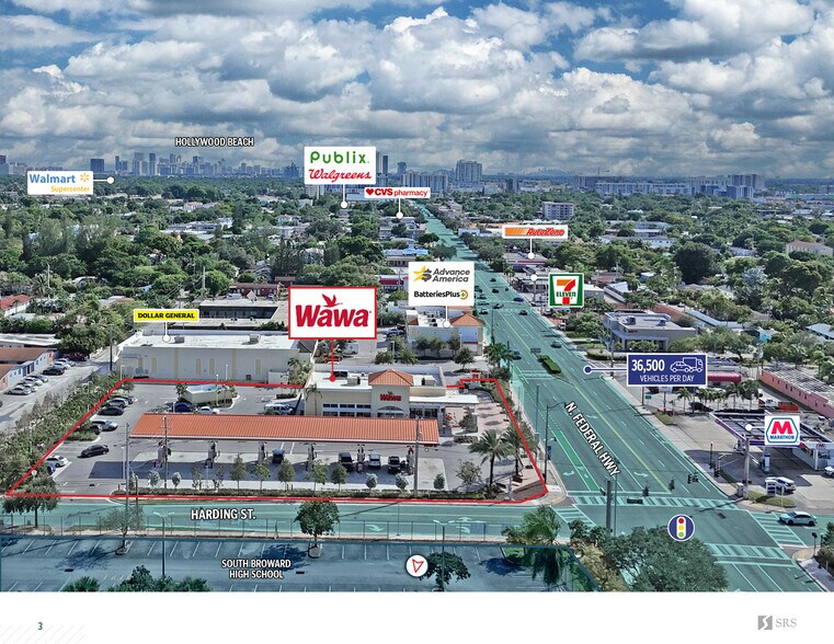 1891 N Federal Hwy, Hollywood, FL à vendre - Photo de l’immeuble – Image 3 sur 13