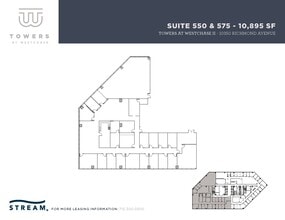 10350 Richmond Ave, Houston, TX à louer Plan d’étage– Image 2 sur 2
