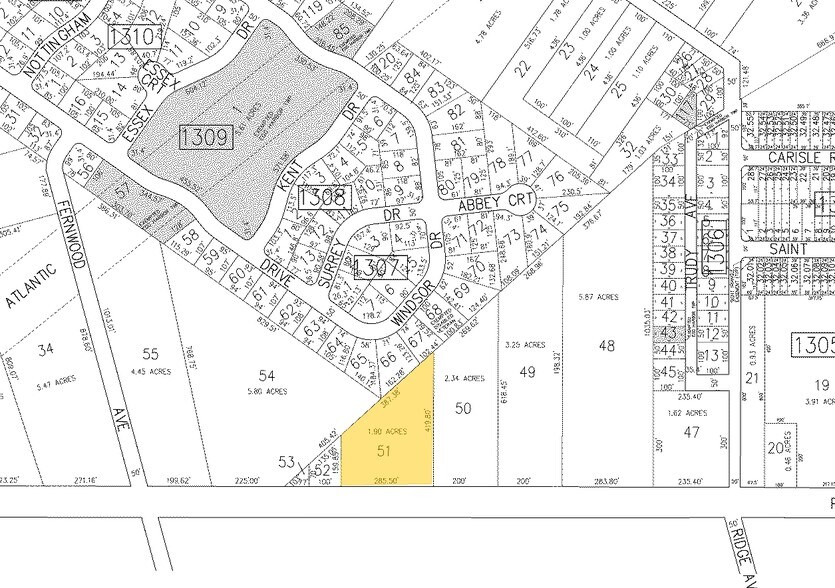 6410 Black Horse Pike, Egg Harbor Township, NJ à vendre - Plan cadastral – Image 2 sur 2