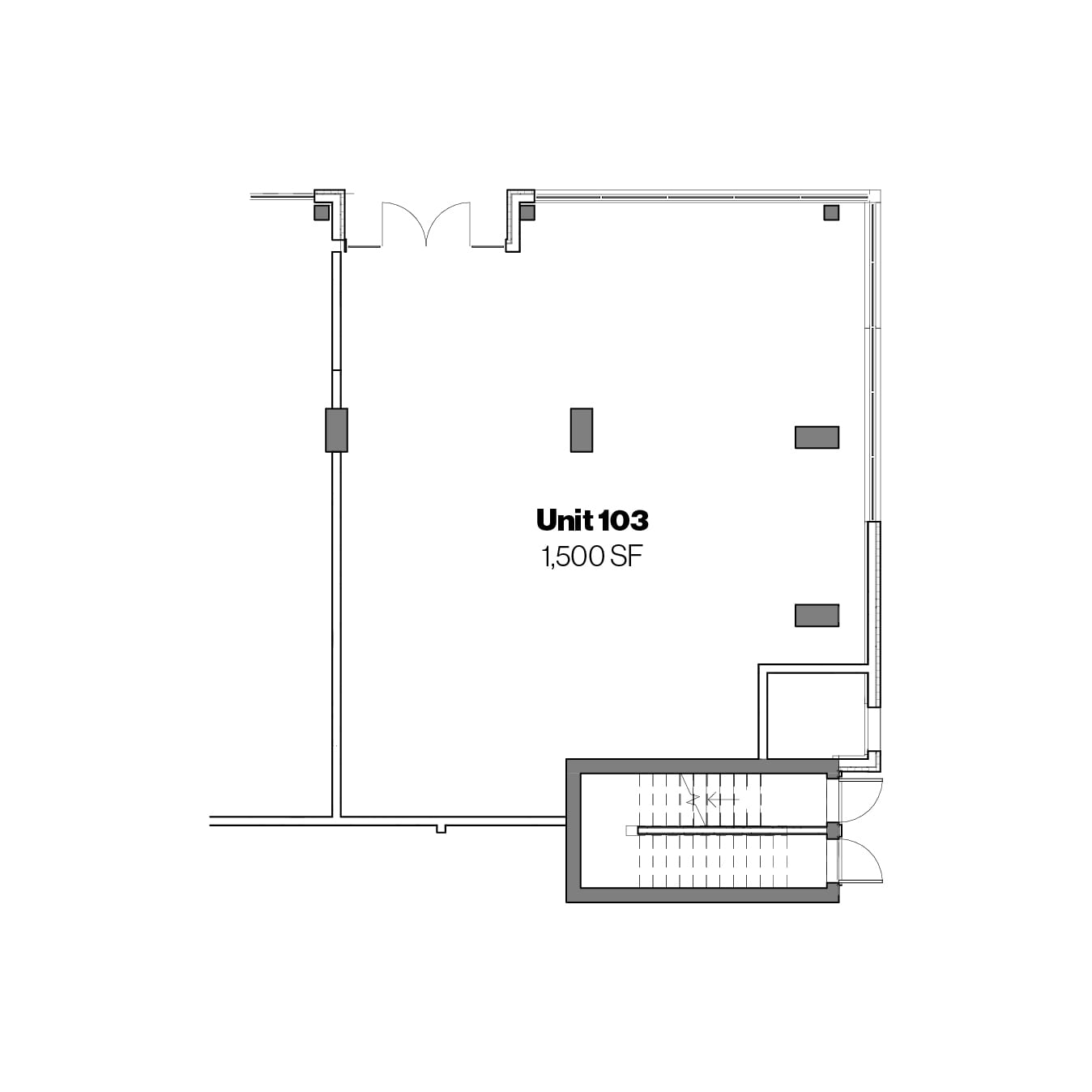 151 4 St NE, Calgary, AB à louer Plan d’étage– Image 1 sur 2