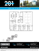 201 N Civic Dr, Walnut Creek, CA à louer Plan d’étage– Image 2 sur 2