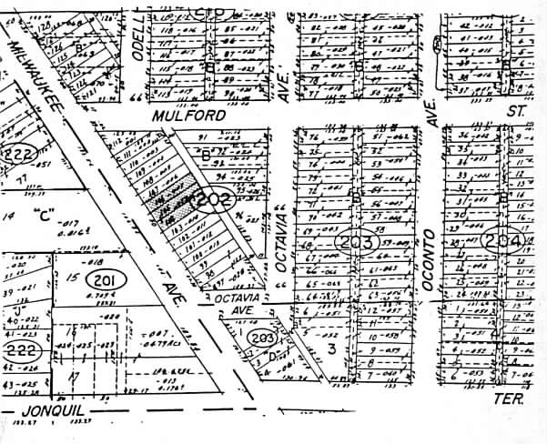 7745 N Milwaukee, Niles, IL à vendre - Plan cadastral – Image 2 sur 4