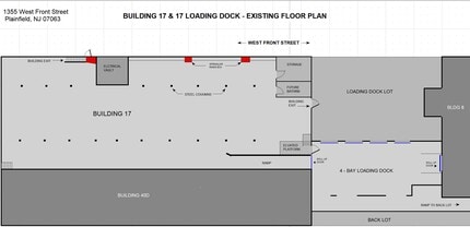1309-1645 W Front St, Plainfield, NJ à louer Plan d’étage– Image 1 sur 1