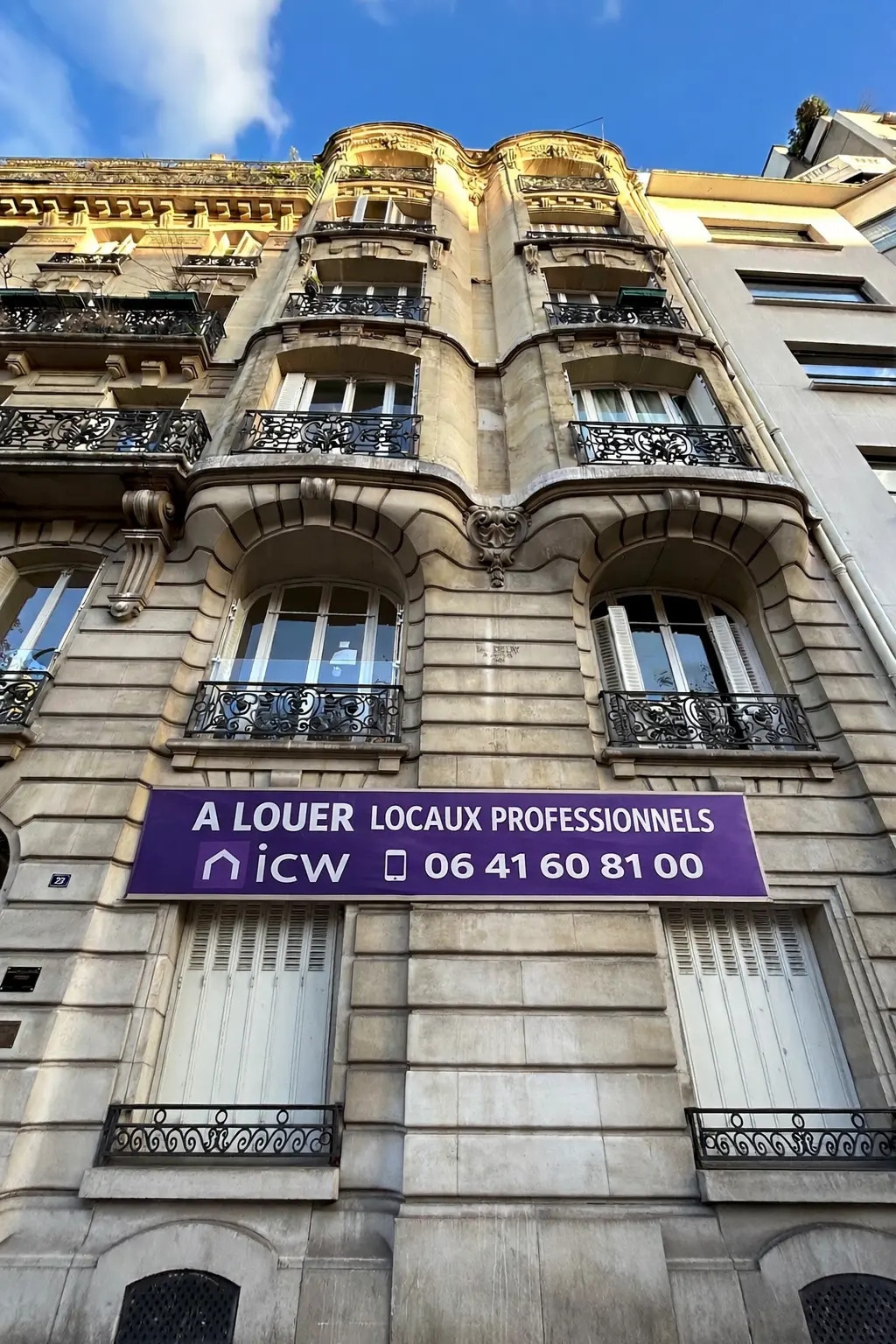 22 Boulevard Flandrin, Paris à louer Photo de l’immeuble– Image 1 sur 23