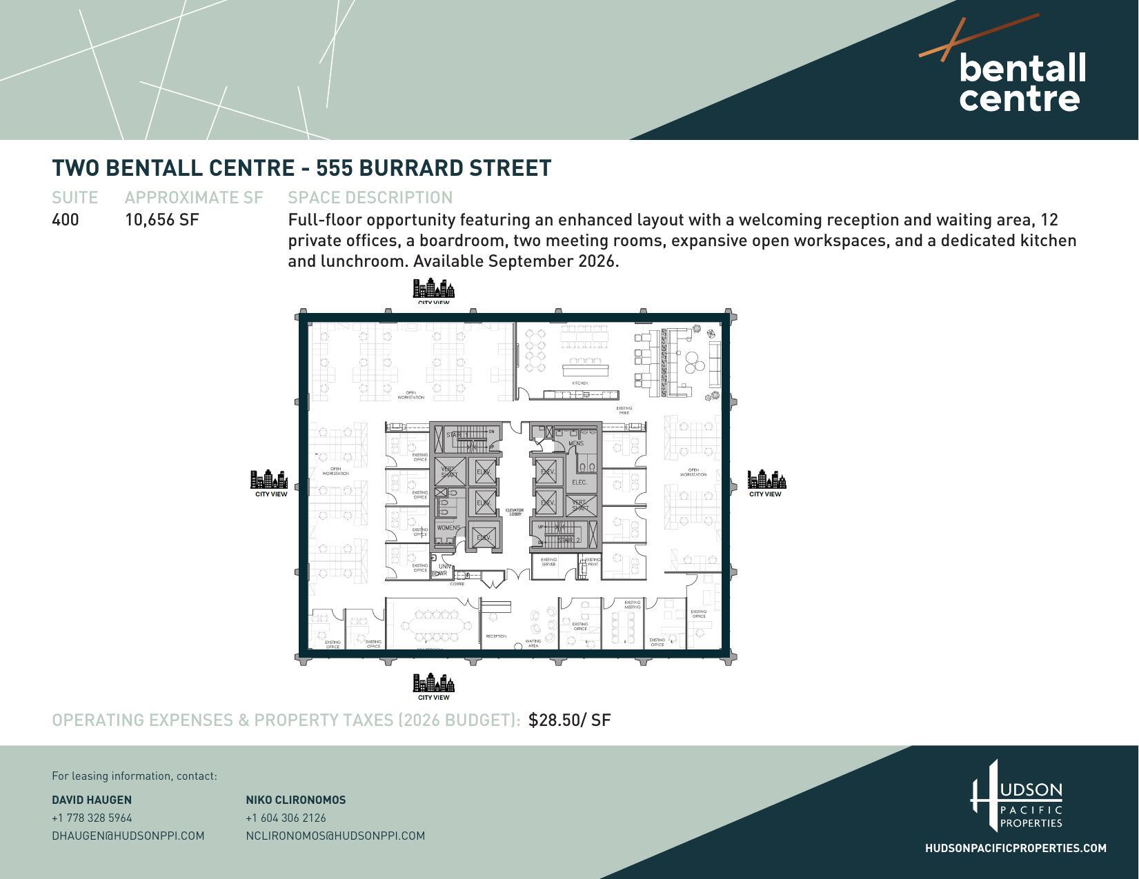 555 Burrard St, Vancouver, BC à louer Plan d’étage– Image 1 sur 1