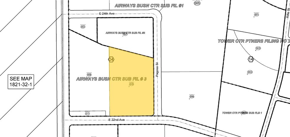 2255 N Pagosa St, Aurora, CO à louer - Plan cadastral – Image 2 sur 8