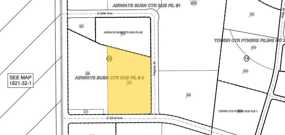 2256 N Pagosa St, Aurora, CO à louer - Plan cadastral – Image 2 sur 8