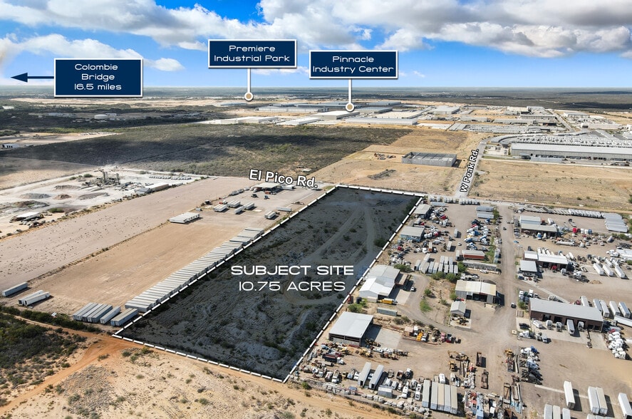 El Pico Road, Laredo, TX à vendre - Aérien – Image 3 sur 5