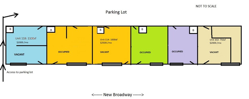 104 New Broadway, Gloucester City, NJ à louer - Plan d’étage – Image 2 sur 4