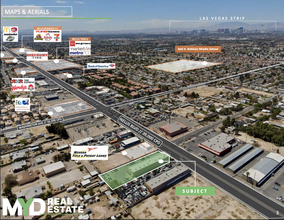 1314 N Nellis Blvd, Las Vegas, NV - VUE AÉRIENNE  vue de carte