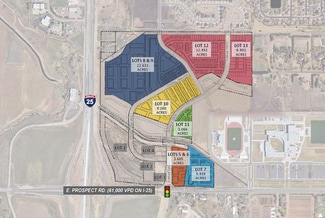 Plus de détails pour NEC I-25 & Prospect Rd, Fort Collins, CO - Terrain à vendre