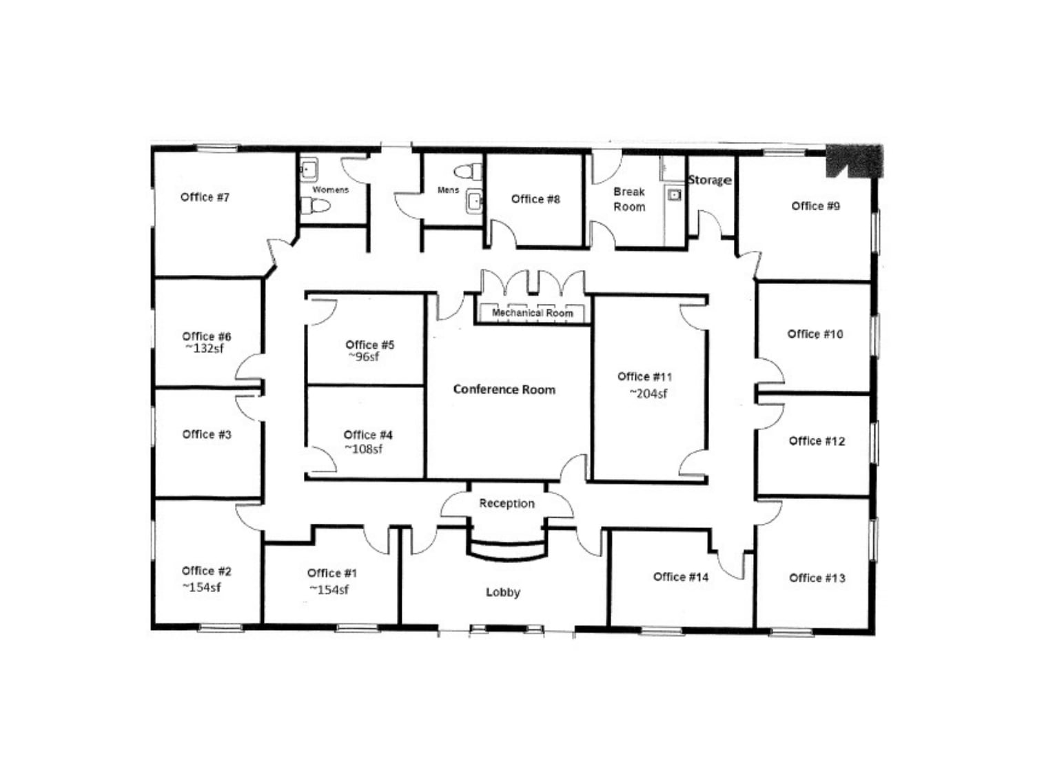 1740 SE 18th St, Ocala, FL à louer Plan d’étage– Image 1 sur 1