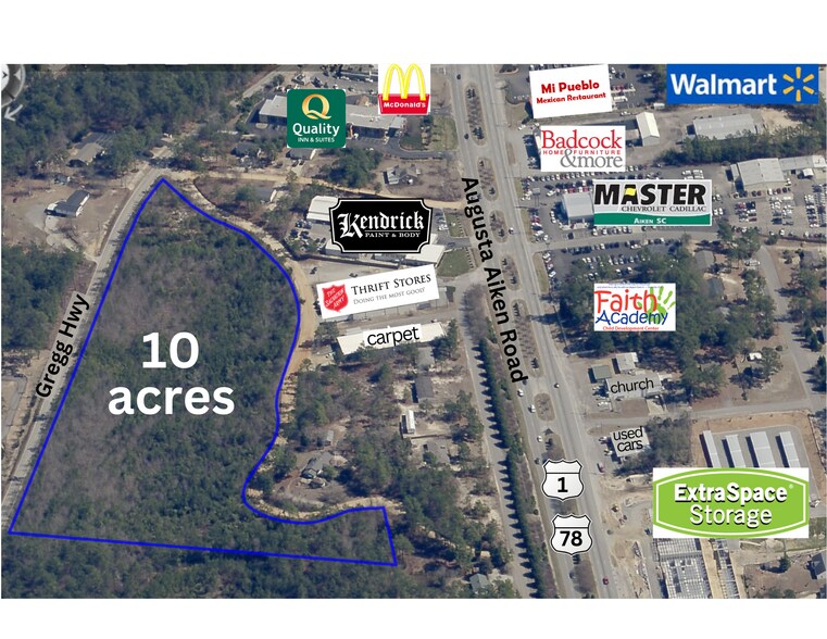 Gregg Hwy, Aiken, SC à vendre - Photo de l’immeuble – Image 1 sur 4