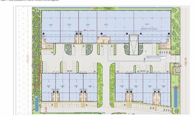 Local d’activités dans Bailly-Romainvilliers à louer - Plan de site – Image 3 sur 3