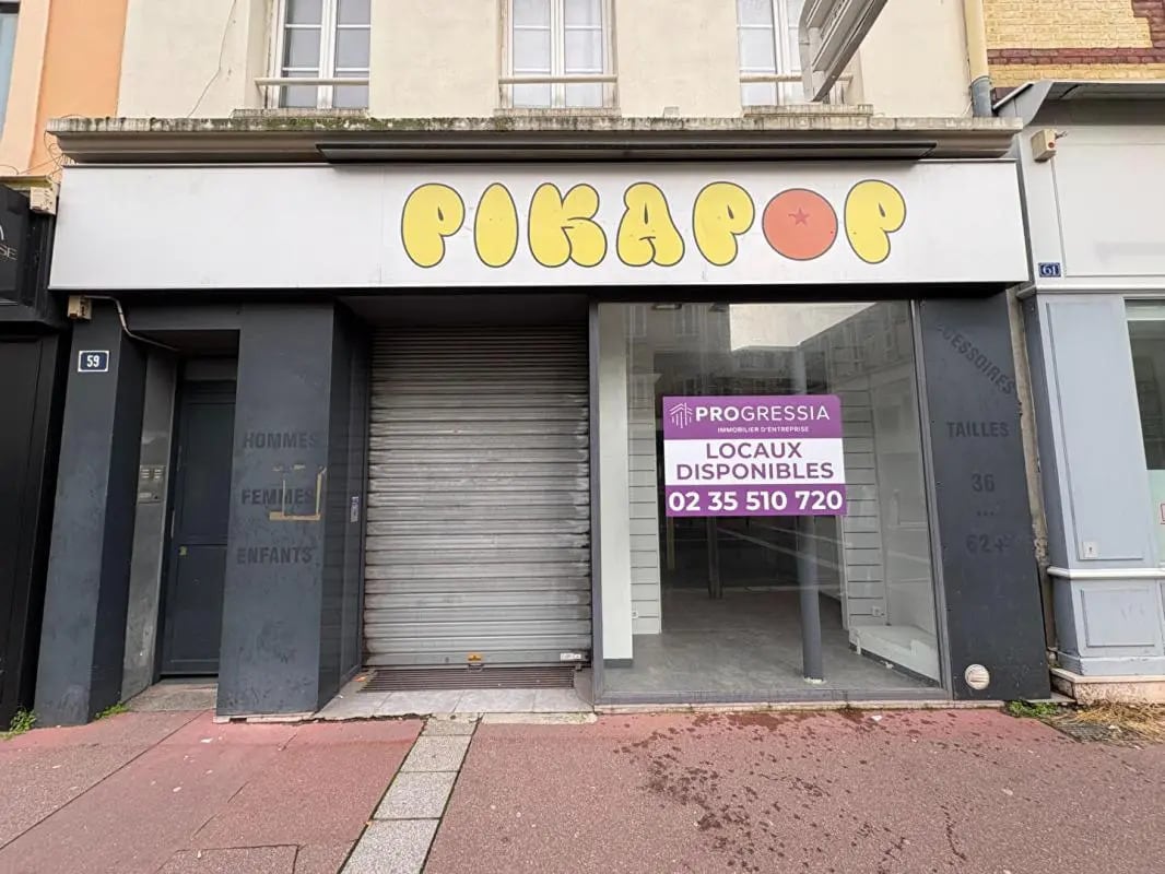 Local commercial dans Le Havre à louer Photo de l’immeuble– Image 1 sur 5