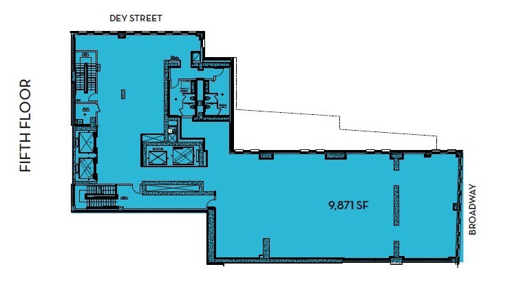 185 Broadway, New York, NY à louer Plan d’étage– Image 1 sur 7