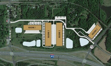 304 Mt Willing Rd, Efland, NC à louer Plan de site– Image 2 sur 2
