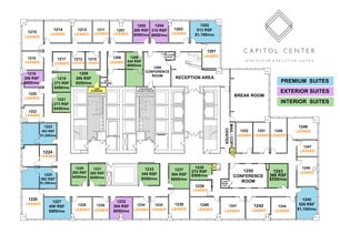 425 W Capitol Ave, Little Rock, AR à louer Plan d’étage– Image 1 sur 17