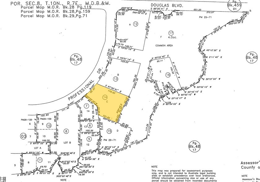 2530 Douglas Blvd, Roseville, CA à louer - Plan cadastral – Image 2 sur 3