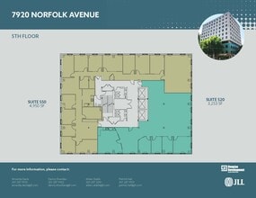 7900-7920 Norfolk Ave, Bethesda, MD à louer Plan d’étage– Image 1 sur 1