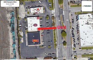 Plus de détails pour 8215 Hampton Blvd, Norfolk, VA - Local commercial à louer