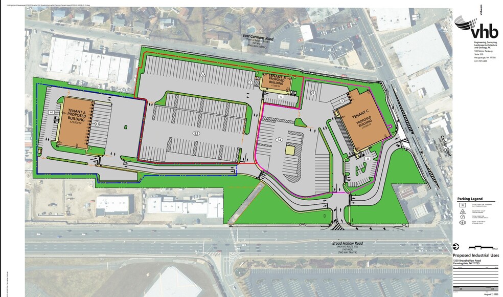 1330 Broad Hollow Rd, Farmingdale, NY à louer - Plan de site – Image 3 sur 3