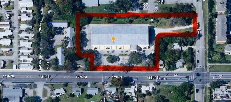 630 12th St, Vero Beach, FL à vendre - Photo principale – Image 1 sur 5