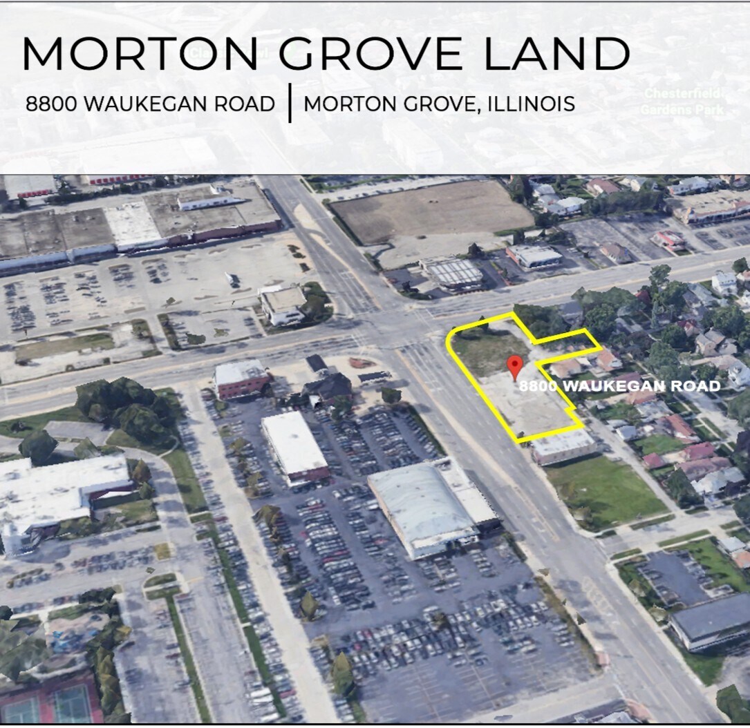 8800 Waukegan Rd, Morton Grove, IL à louer Aérien– Image 1 sur 2