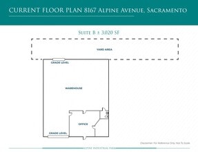 4300 82nd St, Sacramento, CA à louer Plan d’étage– Image 1 sur 1