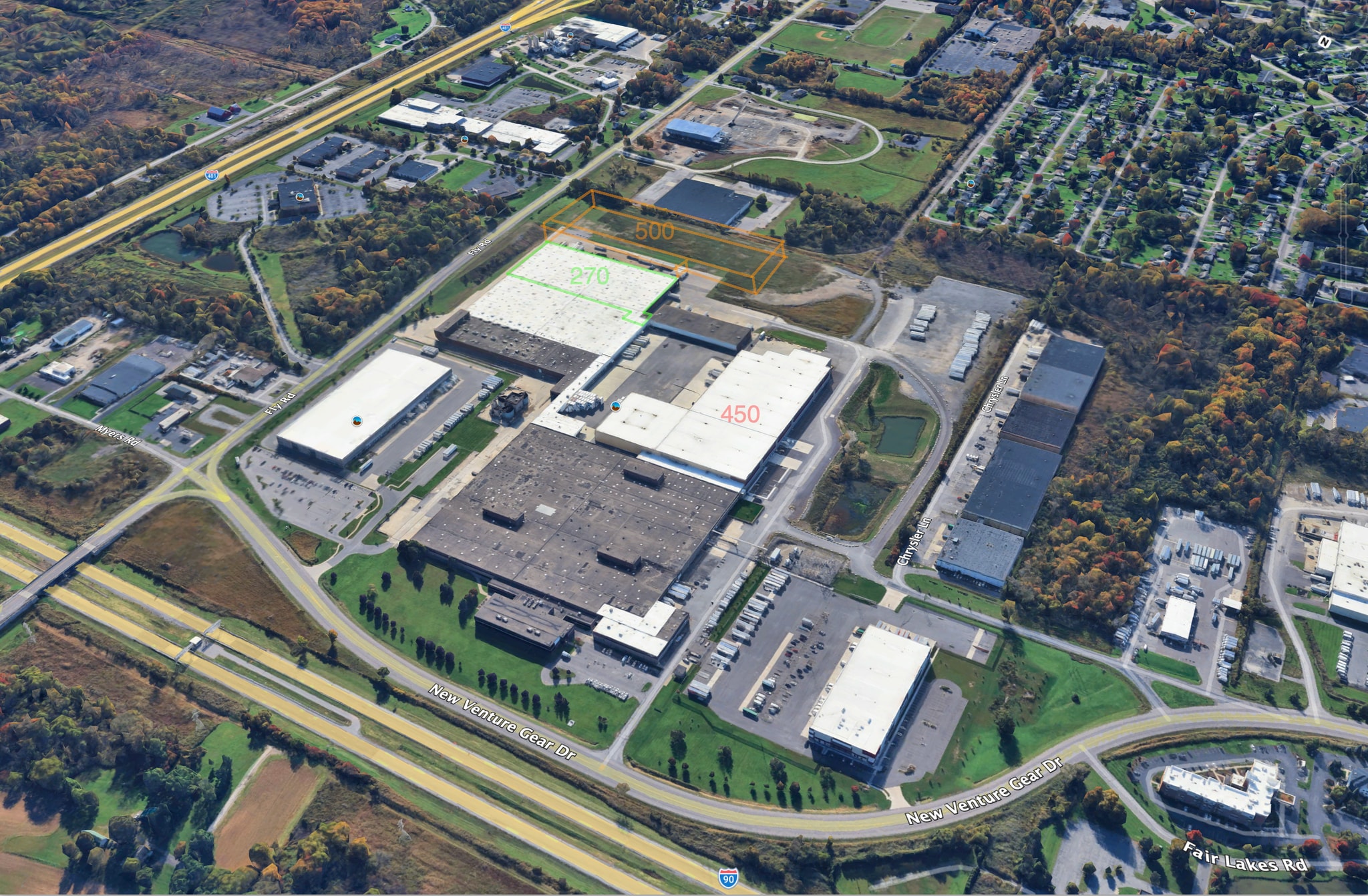 6600 New Venture Gear Dr, East Syracuse, NY à louer Aérien– Image 1 sur 1