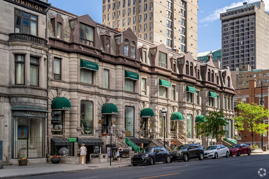 1448-1458 Sherbrooke Rue O, Montréal, QC à louer - Photo de l’immeuble – Image 2 sur 3