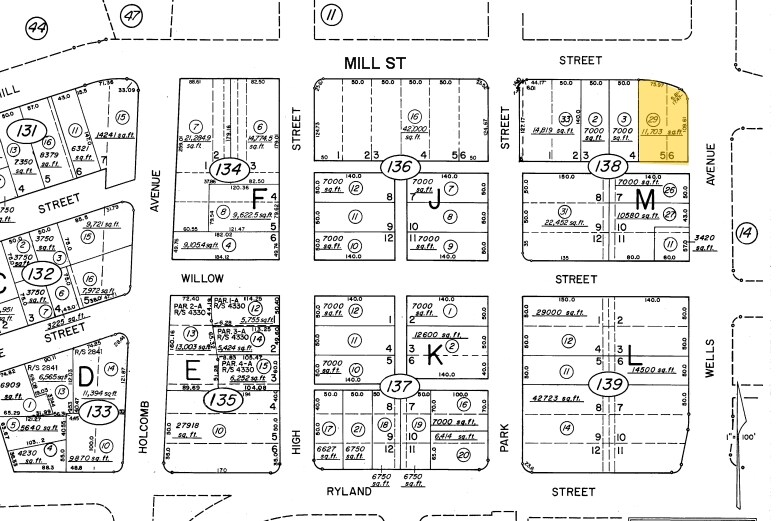 101 S Wells Ave, Reno, NV à vendre Plan cadastral– Image 1 sur 2