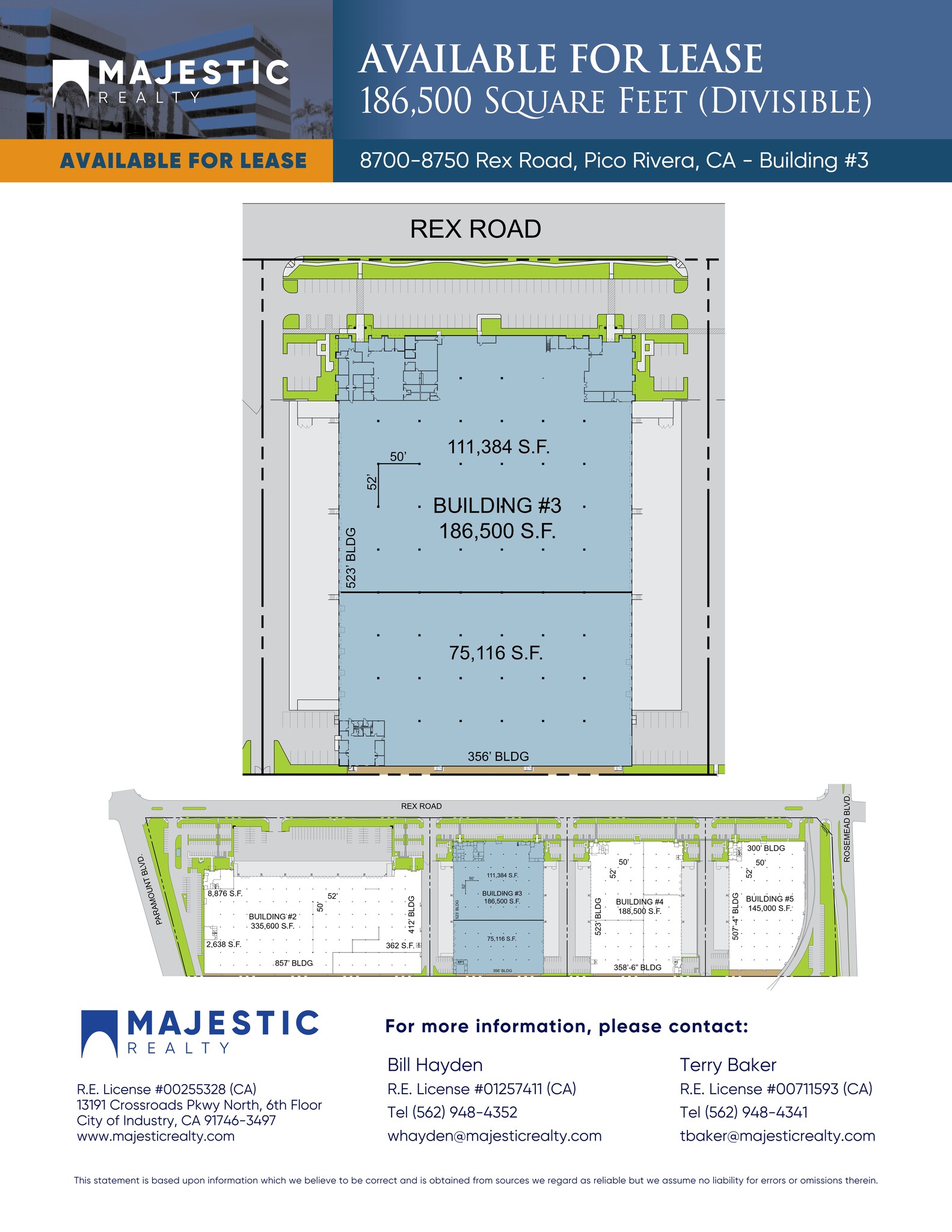 8700-8750 Rex Rd, Pico Rivera, CA à louer Plan de site– Image 1 sur 1